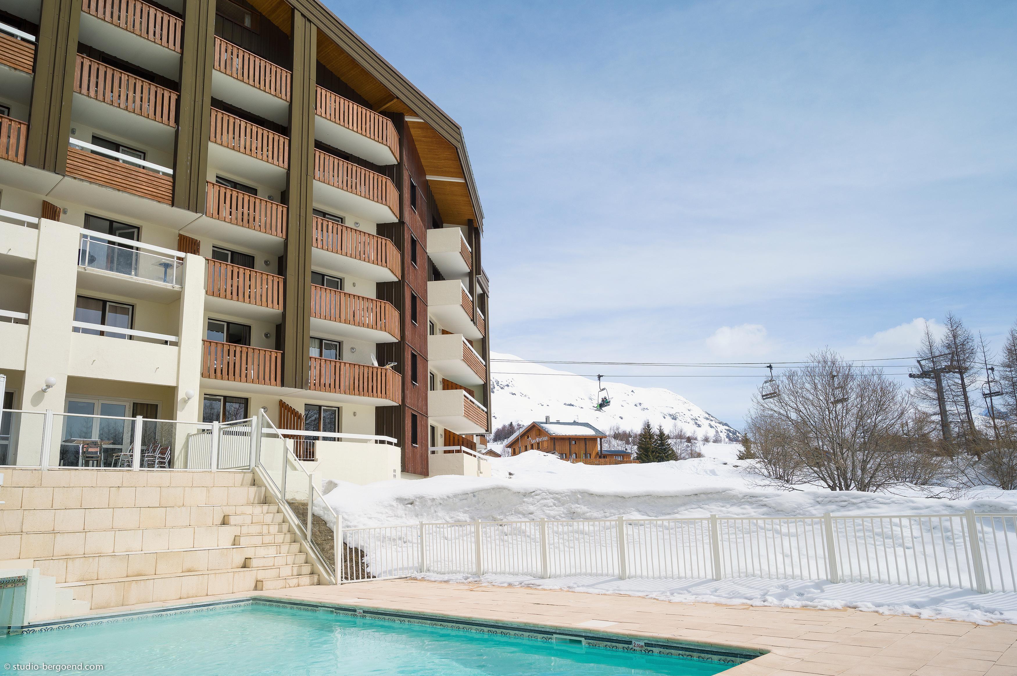 Residence Pierre & Vacances Les Bergers Alpe d'Huez Eksteriør bilde